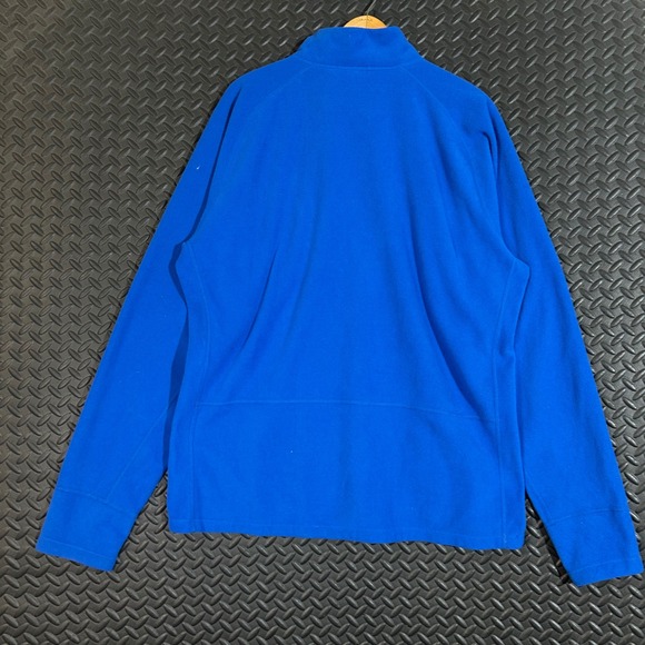 The North Face Blue 1/4 Zip Fleece Lomg Sleeve Pullover Sweater Men's Size XL‎ - Picture 4 of 8